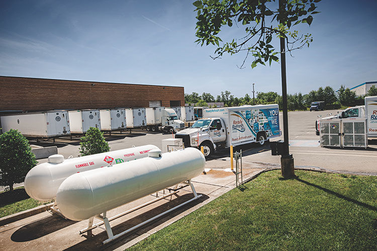 propane refueling for commercial vehicles